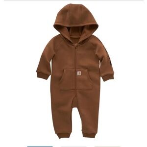 Carhartt Infant Long Sleeve Zip-Front Coveralls